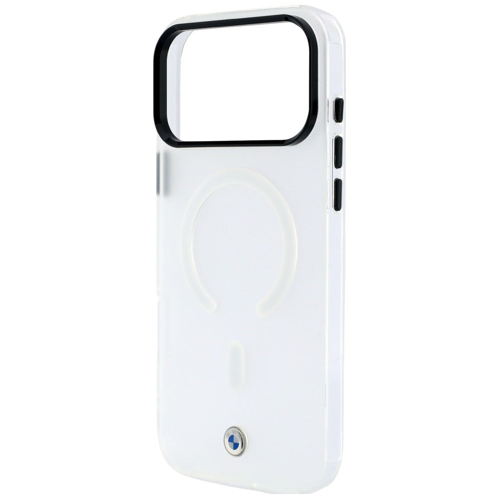 Dėklas BMW Sign Frosted IML & Metal Logo MagSafe, skirtas iPhone 18 Pro Max / 17 Pro Max - Skaidri -- iPhone 18 Pro Max /...