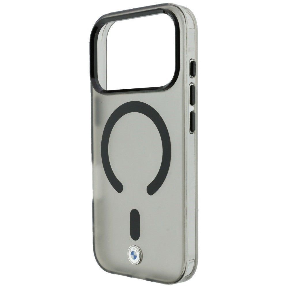Dėklas BMW Sign Frosted IML & Metal Logo MagSafe, skirtas iPhone 18 Pro Max / 17 Pro Max - Pilka -- iPhone 18 Pro Max /...