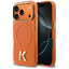 Dėklas Karl Lagerfeld IML K Head MagSafe telefonui iPhone 18 Pro Max / 17 Pro Max - Oranžinis -- iPhone 18 Pro Max /...