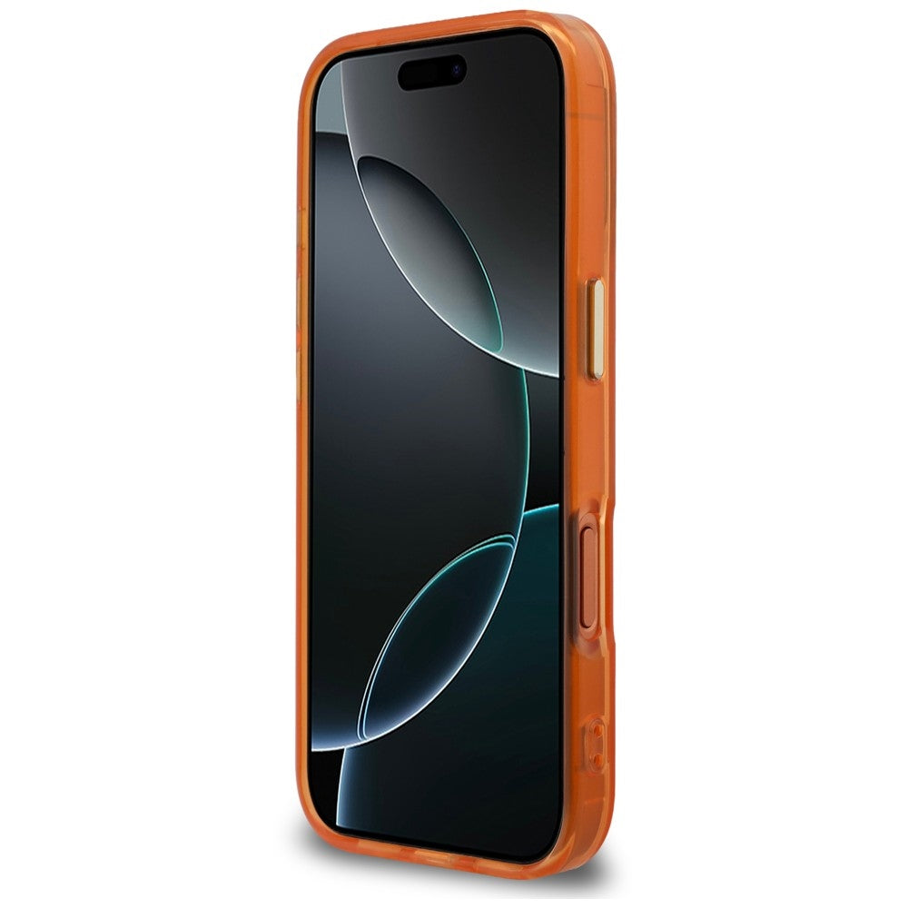 Dėklas Karl Lagerfeld IML K Head MagSafe telefonui iPhone 18 Pro Max / 17 Pro Max - Oranžinis -- iPhone 18 Pro Max /...