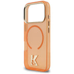 Dėklas Karl Lagerfeld IML K Head MagSafe telefonui iPhone 18 Pro Max / 17 Pro Max - Oranžinis -- iPhone 18 Pro Max /...
