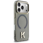 Dėklas Karl Lagerfeld IML K Head MagSafe telefonui iPhone 18 Pro / 17 Pro - Juodas -- iPhone 18 Pro / iPhone 17 Pro