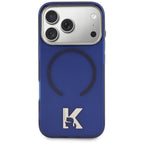 Dėklas Karl Lagerfeld IML K Head MagSafe telefonui iPhone 18 Pro / 17 Pro - Mėlynas -- iPhone 18 Pro / iPhone 17 Pro