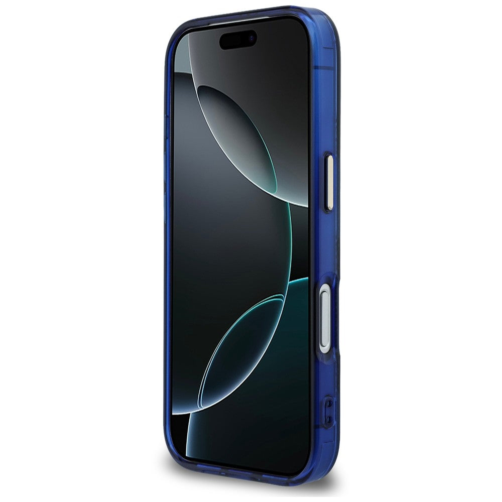 Dėklas Karl Lagerfeld IML K Head MagSafe telefonui iPhone 18 Pro / 17 Pro - Mėlynas -- iPhone 18 Pro / iPhone 17 Pro