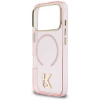 Dėklas Karl Lagerfeld IML K Head MagSafe telefonui iPhone 18 Pro / 17 Pro - Rožinis -- iPhone 18 Pro / iPhone 17 Pro