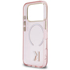 Dėklas Karl Lagerfeld IML K Head MagSafe telefonui iPhone 18 Pro / 17 Pro - Rožinis -- iPhone 18 Pro / iPhone 17 Pro