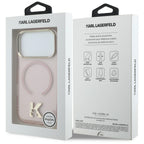 Dėklas Karl Lagerfeld IML K Head MagSafe telefonui iPhone 18 Pro / 17 Pro - Rožinis -- iPhone 18 Pro / iPhone 17 Pro