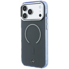 Dėklas Mercedes Double Layer Iconic Logo MagSafe skirtas iPhone 18 Pro Max / 17 Pro Max - tamsiai pilkas -- iPhone 18 Pro...
