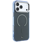 Dėklas Mercedes Double Layer Iconic Logo MagSafe skirtas iPhone 18 Pro Max / 17 Pro Max - tamsiai pilkas -- iPhone 18 Pro...