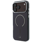 Dėklas Mercedes Double Layer Iconic Logo MagSafe skirtas iPhone 18 Pro Max / 17 Pro Max - bordo -- iPhone 18 Pro Max /...