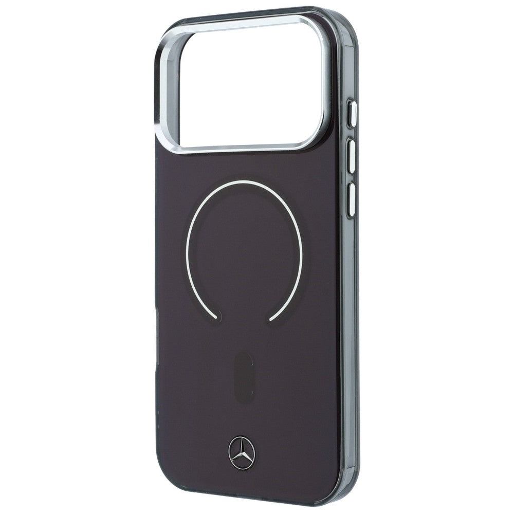 Dėklas Mercedes Double Layer Iconic Logo MagSafe skirtas iPhone 18 Pro Max / 17 Pro Max - bordo -- iPhone 18 Pro Max /...