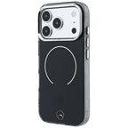 Dėklas Mercedes Double Layer Iconic Logo MagSafe skirtas iPhone 18 Pro Max / 17 Pro Max - juodas -- iPhone 18 Pro Max /...