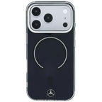 Dėklas Mercedes Double Layer Iconic Logo MagSafe skirtas iPhone 18 Pro Max / 17 Pro Max - juodas -- iPhone 18 Pro Max /...
