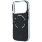 Dėklas Mercedes Double Layer Iconic Logo MagSafe skirtas iPhone 18 Pro Max / 17 Pro Max - juodas -- iPhone 18 Pro Max /...