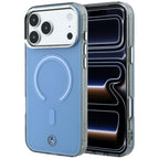 Dėklas Mercedes Double Layer Iconic Logo MagSafe skirtas iPhone 18 Pro Max / 17 Pro Max - mėlynas -- iPhone 18 Pro Max /...