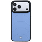 Dėklas Mercedes Leather Mesh with Bow Line MagSafe telefonui iPhone 18 Pro / 17 Pro - Mėlynas -- iPhone 18 Pro / iPhone...