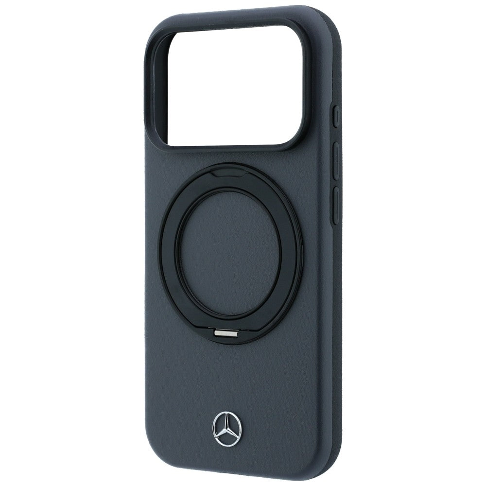 Mercedes odinis MagSafe dėklas su žiediniu stovu, skirtas iPhone 18 Pro / 17 Pro - Tamsiai pilkas -- iPhone 18 Pro /...