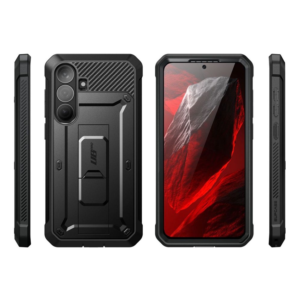 Dėklas Supcase Unicorn Beetle Pro telefonui Samsung Galaxy S26 FE - juodas -- Samsung Galaxy S26 FE