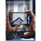 Dėklas Supcase UB Aero MagSafe Aramid telefonams iPhone 18 Pro Max / 17 Pro Max - juodas -- iPhone 18 Pro Max / iPhone 17...