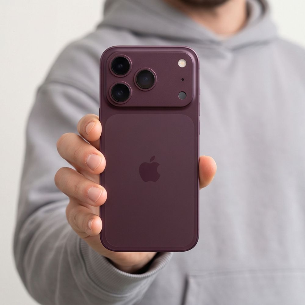 Apsauga kamerai Tech-Protect Camfull Fit+ iš grūdinto stiklo telefonui iPhone 18 Pro - bordo -- iPhone 18 Pro