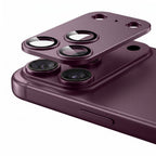 Apsauga kamerai Tech-Protect Camfull Fit+ iš grūdinto stiklo telefonui iPhone 18 Pro Max - bordo -- iPhone 18 Pro Max
