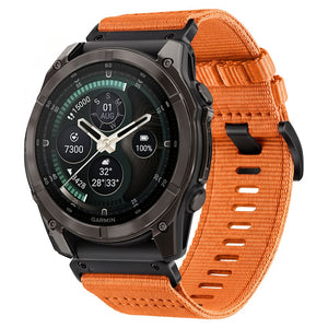 Dirželis Tech-Protect Nylon Classic laikrodžiams Garmin Fenix 5X / 5X Plus / 6X / 6X Pro / 7X / 8 / 8 Pro / 9 / 9 Pro (51...