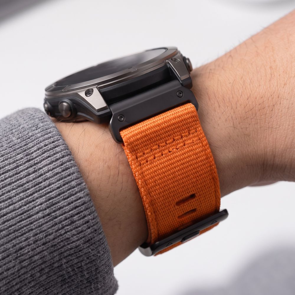 Dirželis Tech-Protect Nylon Classic laikrodžiams Garmin Fenix 5X / 5X Plus / 6X / 6X Pro / 7X / 8 / 8 Pro / 9 / 9 Pro (51...