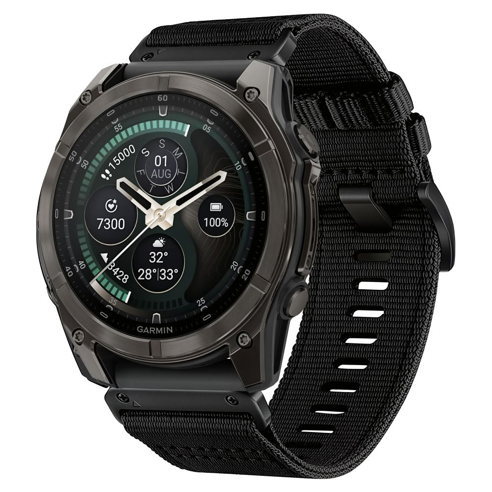 Dirželis Tech-Protect Nylon Classic skirtas Garmin Fenix 5X / 5X Plus / 6X / 6X Pro / 7X / 8 / 8 Pro / 9 / 9 Pro (47 mm)...
