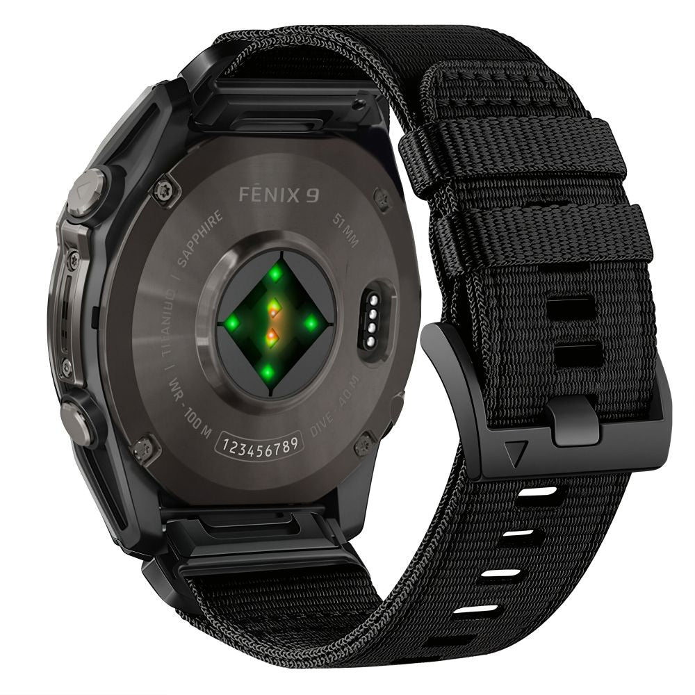 Dirželis Tech-Protect Nylon Classic skirtas Garmin Fenix 5X / 5X Plus / 6X / 6X Pro / 7X / 8 / 8 Pro / 9 / 9 Pro (47 mm)...