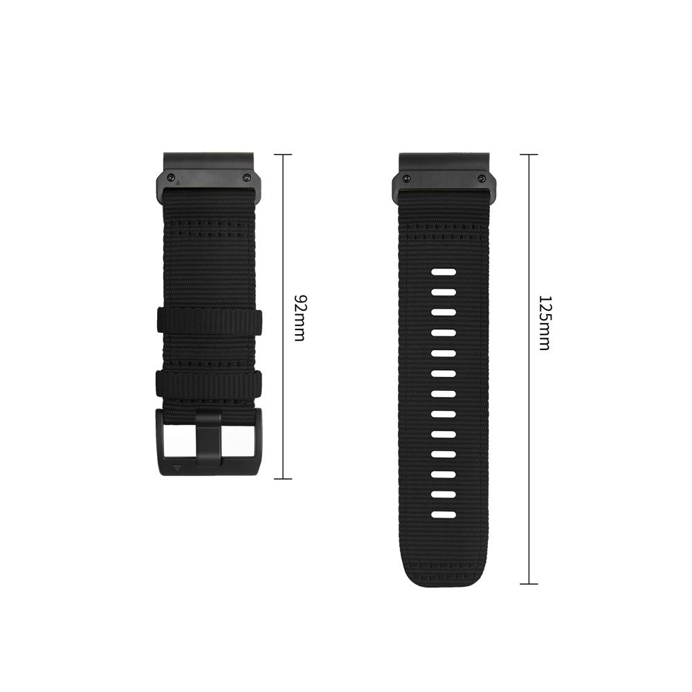 Dirželis Tech-Protect Nylon Classic skirtas Garmin Fenix 5X / 5X Plus / 6X / 6X Pro / 7X / 8 / 8 Pro / 9 / 9 Pro (47 mm)...