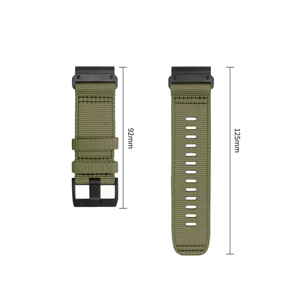 Dirželis Tech-Protect Nylon Classic skirtas Garmin Fenix 5X / 5X Plus / 6X / 6X Pro / 7X / 8 / 8 Pro / 9 / 9 Pro (47 mm)...