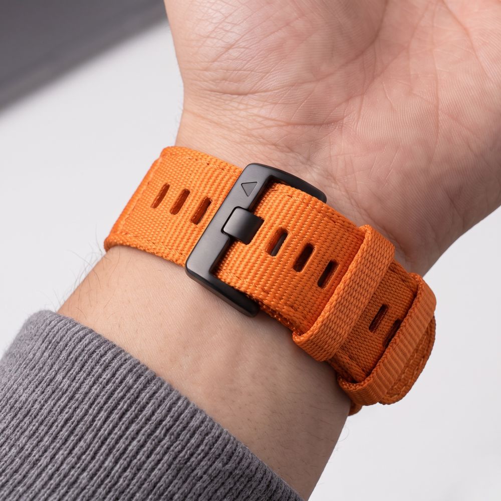 Dirželis Tech-Protect Nylon Classic laikrodžiams Garmin Fenix 5X / 5X Plus / 6X / 6X Pro / 7X / 8 / 8 Pro / 9 / 9 Pro (47...