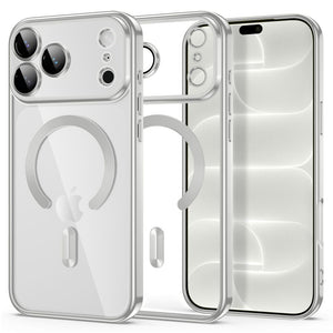 Dėklas Tech-Protect MagFlex skirtas iPhone 18 Pro / 17 Pro - sidabrinis -- iPhone 18 Pro / iPhone 17 Pro