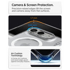 Dėklas Spigen Ultra Hybrid Pro MagSafe skirtas iPhone Duo - skaidrus ir baltas -- iPhone Duo