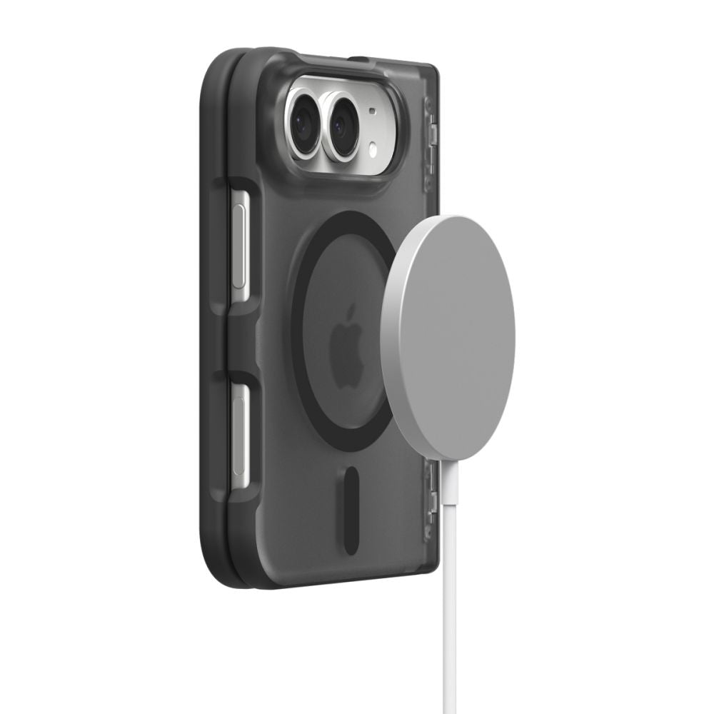 Dėklas Spigen Ultra Hybrid Pro MagSafe skirtas iPhone Duo - juodas -- iPhone Duo