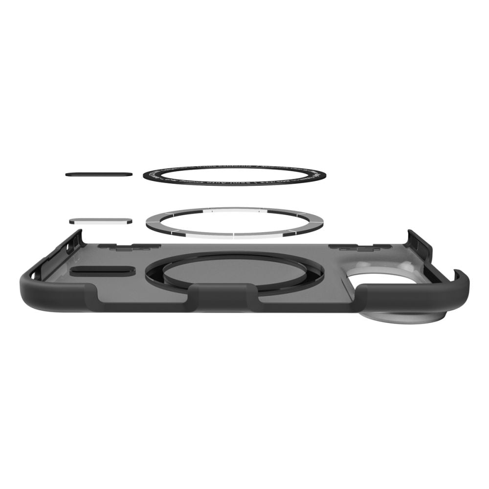 Dėklas Spigen Ultra Hybrid Pro MagSafe skirtas iPhone Duo - juodas -- iPhone Duo
