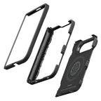 Dėklas Spigen Slim Armor Pro S MagSafe skirtas iPhone Duo - juodas -- iPhone Duo