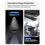 Dėklas Spigen Slim Armor Pro S MagSafe skirtas iPhone Duo - juodas -- iPhone Duo