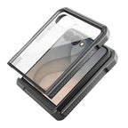 Dėklas Tech-Protect Kevlar Pro skirtas Samsung Galaxy Z Flip 8 - juodas -- Samsung Galaxy Z Flip 8