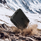 Dėklas Tech-Protect Kevlar Pro skirtas Samsung Galaxy Z Flip 8 - juodas -- Samsung Galaxy Z Flip 8