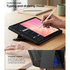 Dėklas Spigen Tough Armor Pro skirtas Samsung Galaxy Tab S12+ 12.6" - juodas -- Samsung Galaxy Tab S12+