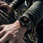 Dėklas Spigen Rugged Armor laikrodžiui Apple Watch 46 mm – matinis juodas -- Apple Watch