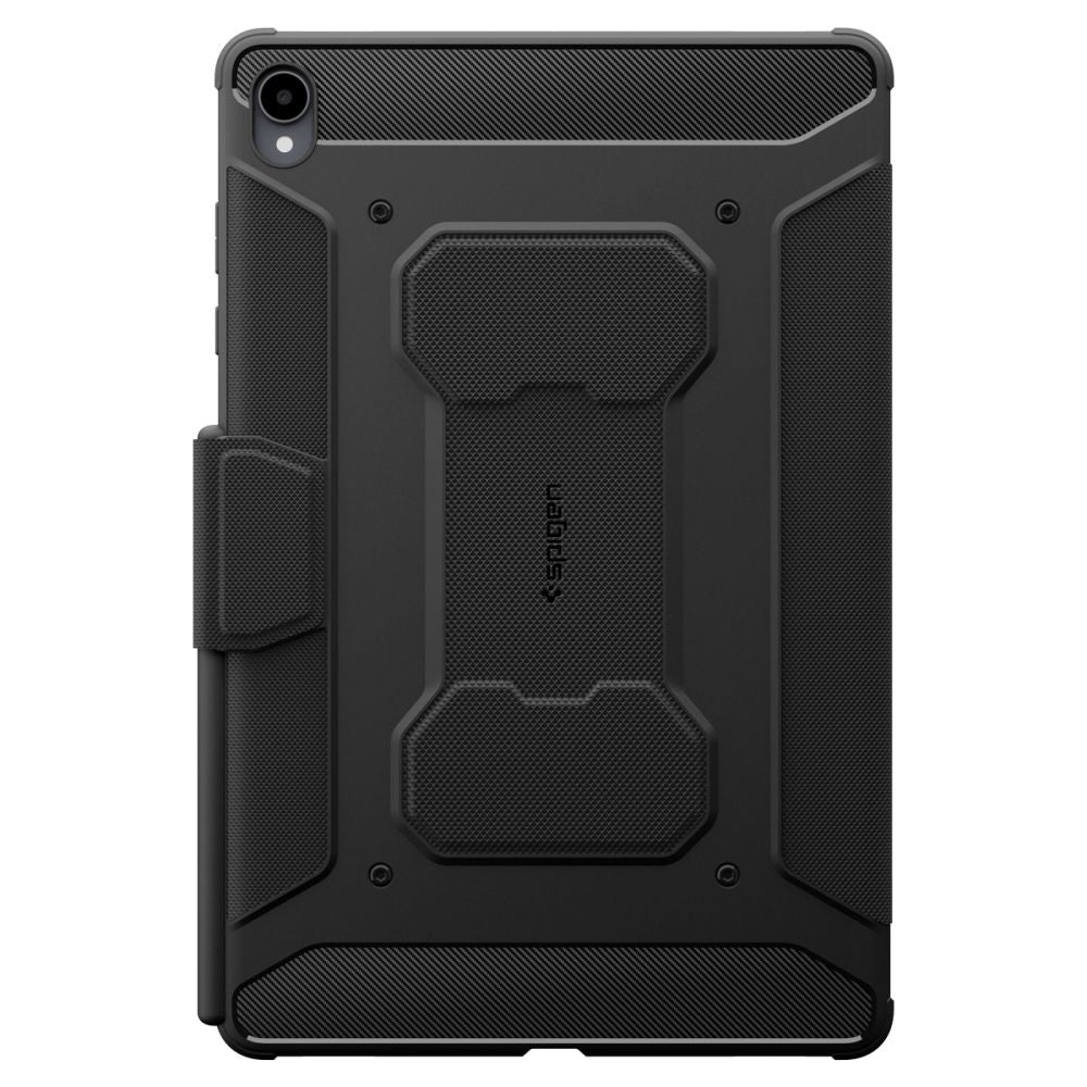 Dėklas Spigen Rugged Armor Pro skirtas Samsung Galaxy Tab S12+ 12.6" - matinis juodas -- Samsung Galaxy Tab S12+