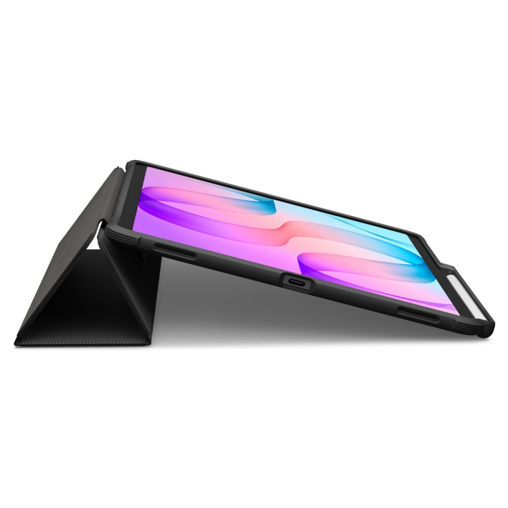 Dėklas Spigen Rugged Armor Pro skirtas Samsung Galaxy Tab S12+ 12.6" - matinis juodas -- Samsung Galaxy Tab S12+