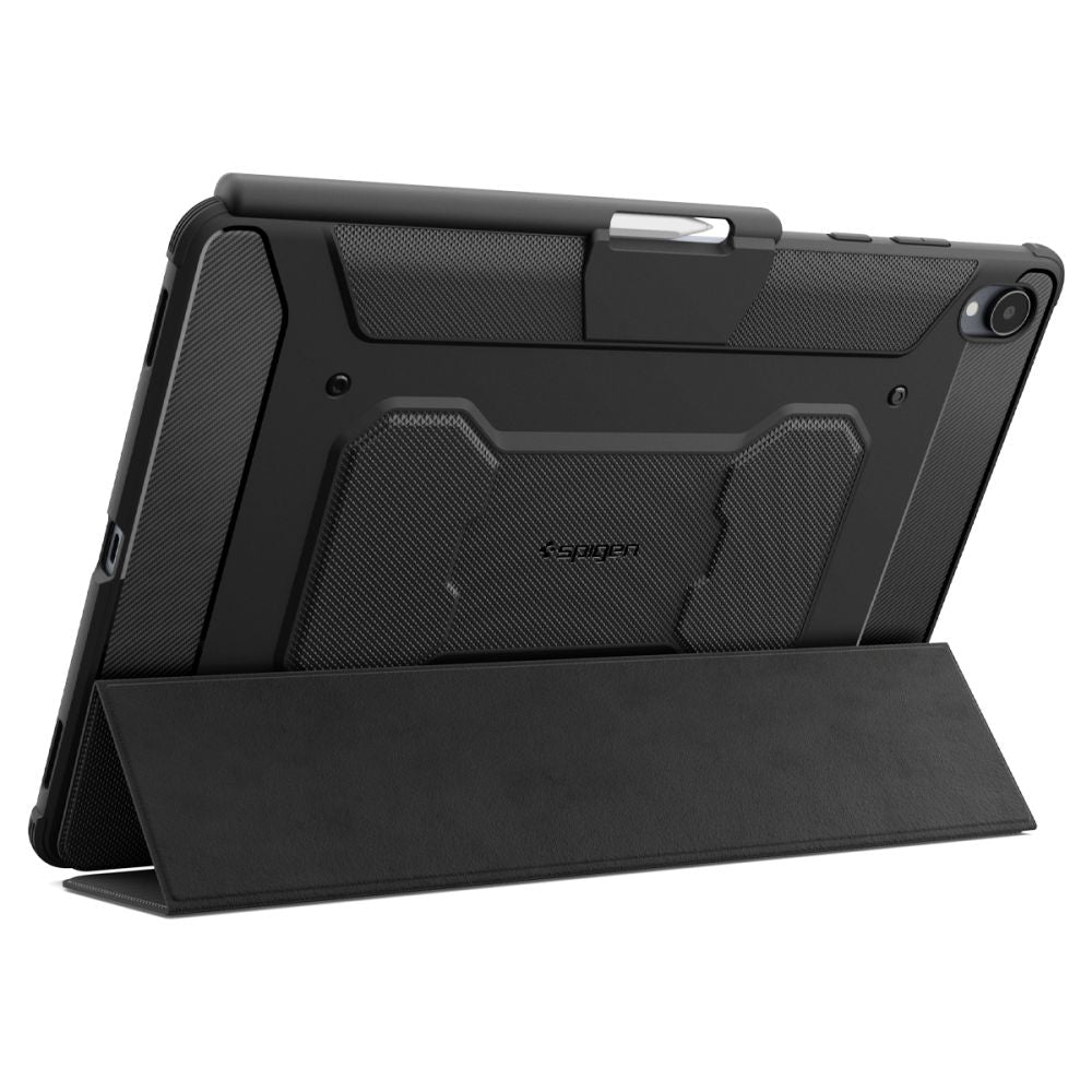 Dėklas Spigen Rugged Armor Pro skirtas Samsung Galaxy Tab S12+ 12.6" - matinis juodas -- Samsung Galaxy Tab S12+