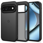 Dėklas Tech-Protect Magmat Google Pixel 9 / 9 Pro / 10 / 10 Pro / 11 / 11 Pro, matinis juodas -- Pixel 9, Pixel 9 Pro,...