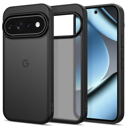 Dėklas Tech-Protect Magmat Google Pixel 9 / 9 Pro / 10 / 10 Pro / 11 / 11 Pro, matinis juodas -- Pixel 9, Pixel 9 Pro,...