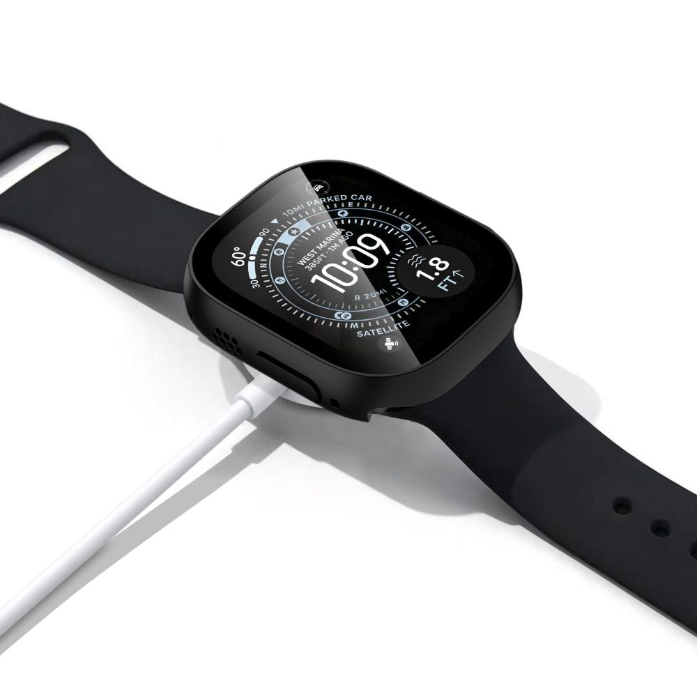 Dėklas Tech-Protect Defense Apple Watch Ultra 1 / 2 / 3 / 4 (49 mm), 2 vnt., juodas ir skaidrus -- Apple Watch Ultra 1...