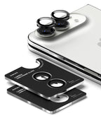 Kameros apsauginis stiklas Ringke Camera Frame iPhone Duo, 2 vnt., juodas -- iPhone Duo
