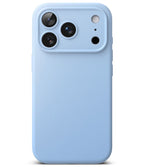Dėklas Ringke Silicone Magnetic MagSafe iPhone 17 Pro / 18 Pro, šviesiai mėlynas -- iPhone 17 Pro, iPhone 18 Pro